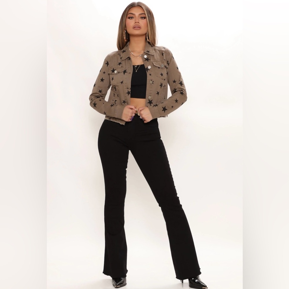 Star-Patterned Jacket